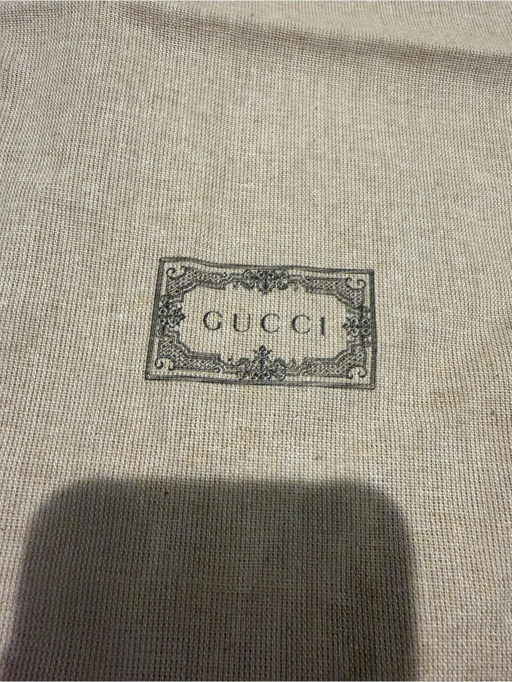 Gucci Beige Drawstring Dust Bags (Pair)